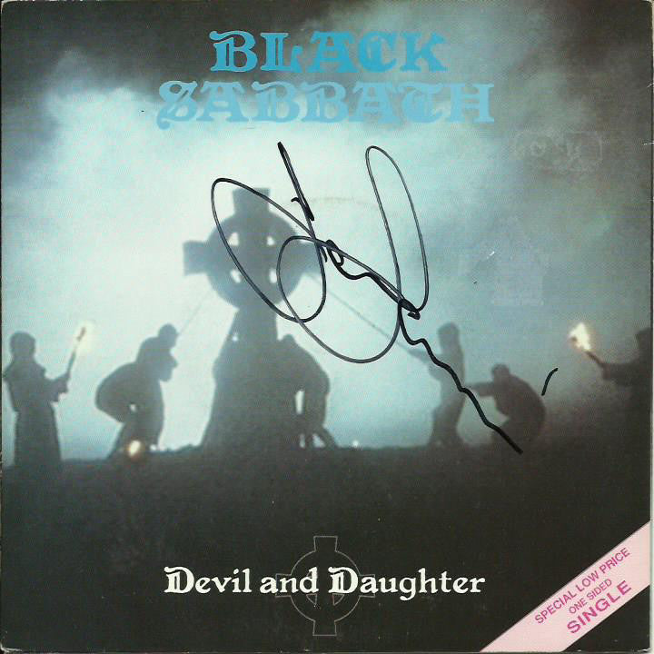 TONY IOMMI - Black Sabbath - Devil's Daughter 7&quot; Vinyl