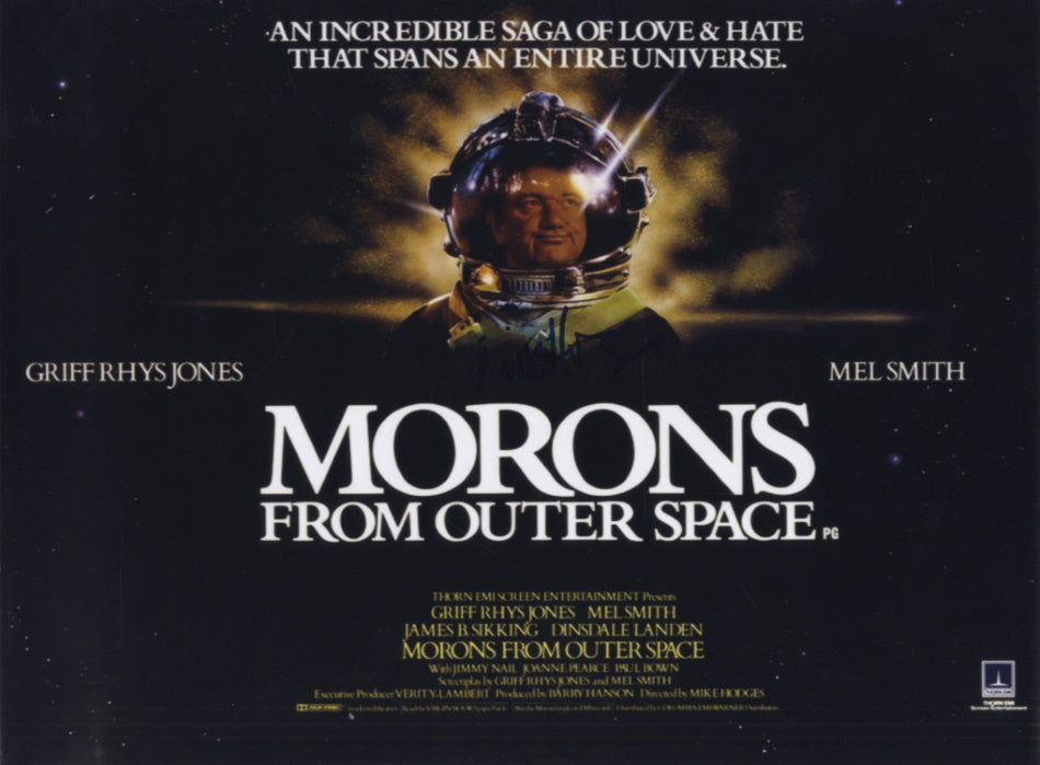 MIKE HODGES - Director - Morons From Outer Space - 12"x16"