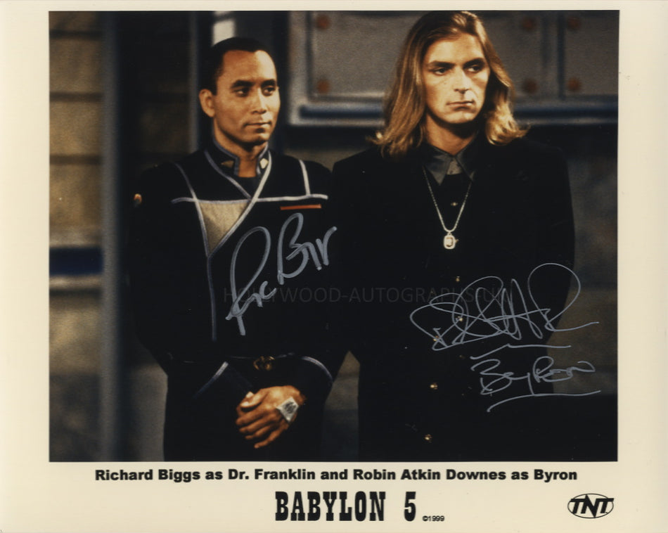 RICHARD BIGGS and ROBIN ATKIN DOWNES - Babylon 5