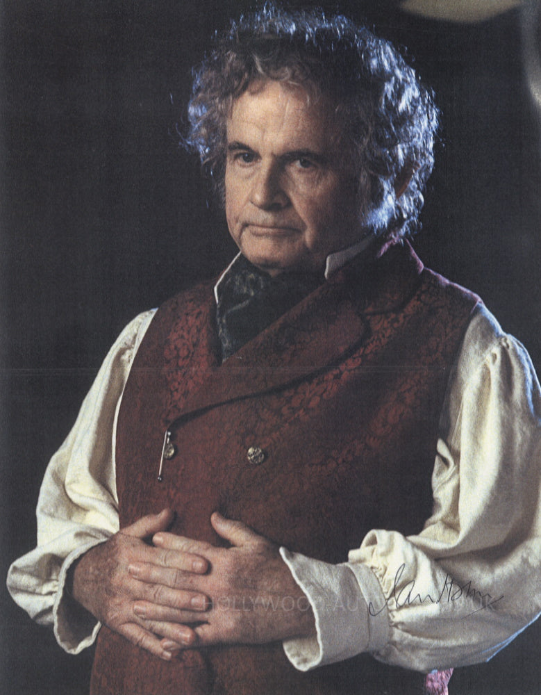 IAN HOLM - The Lord Of The Rings - SWAU Certified
