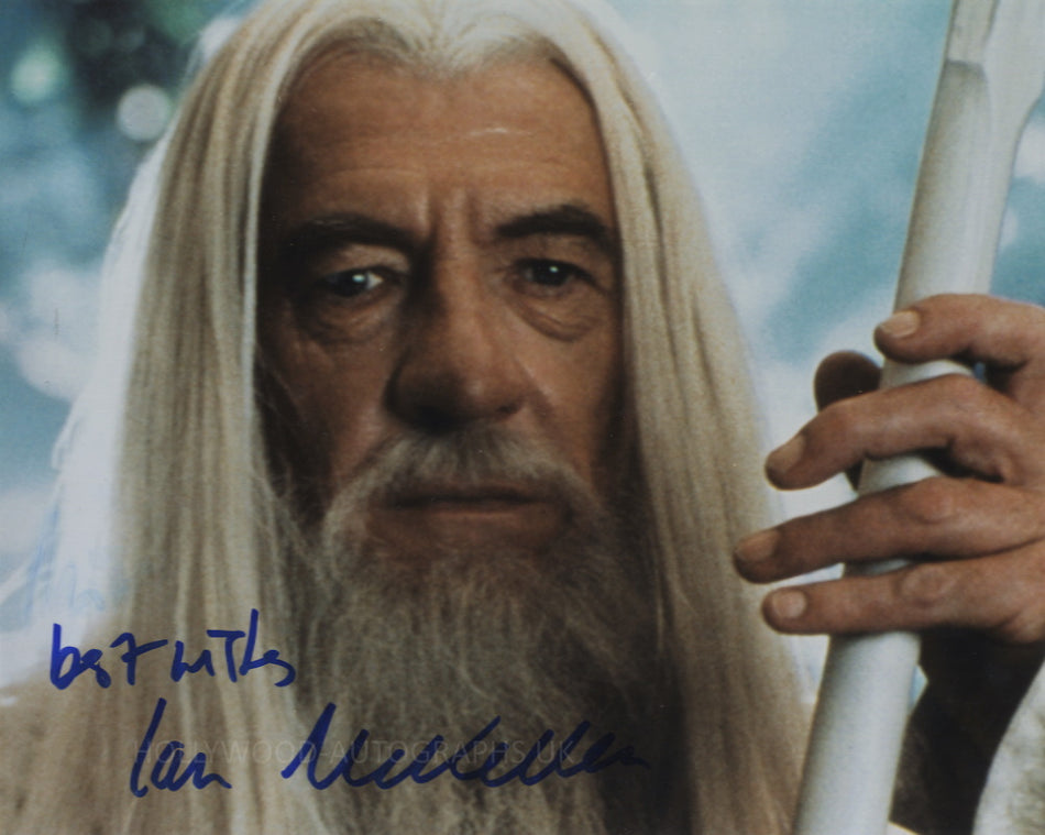 Sir IAN McKELLEN - The Lord Of The Rings - SWAU Certified