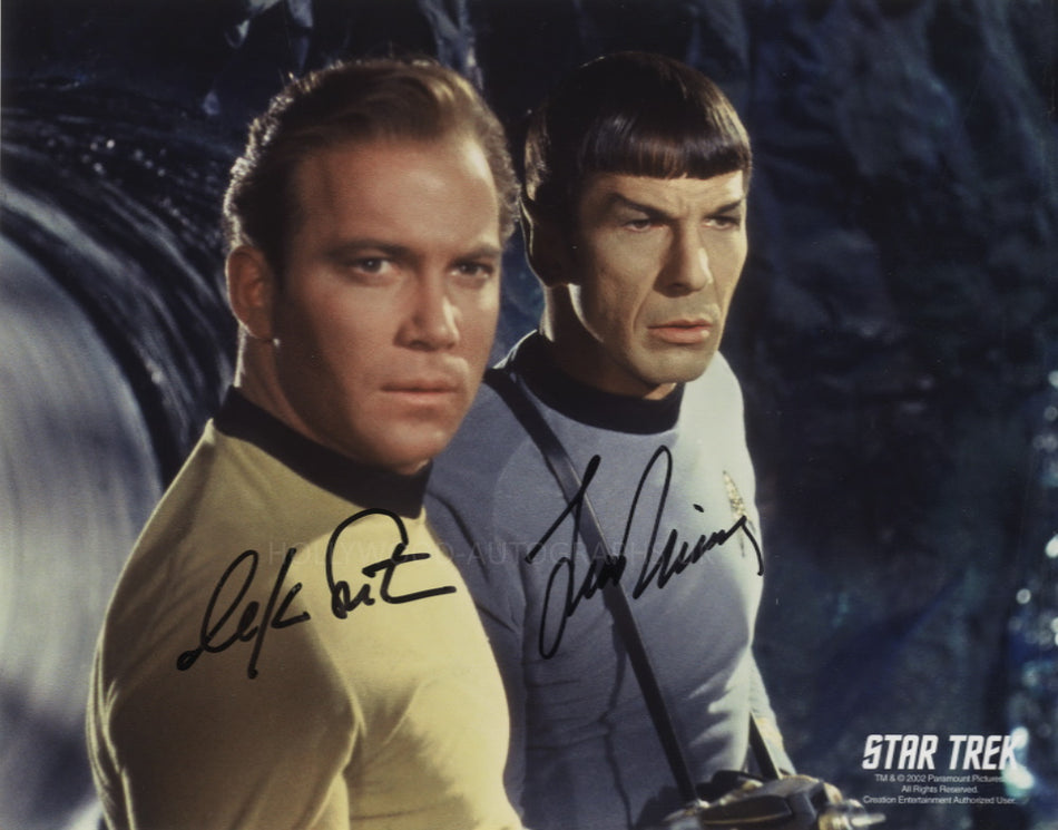 WILLIAM SHATNER and LEONARD NIMOY - Star Trek