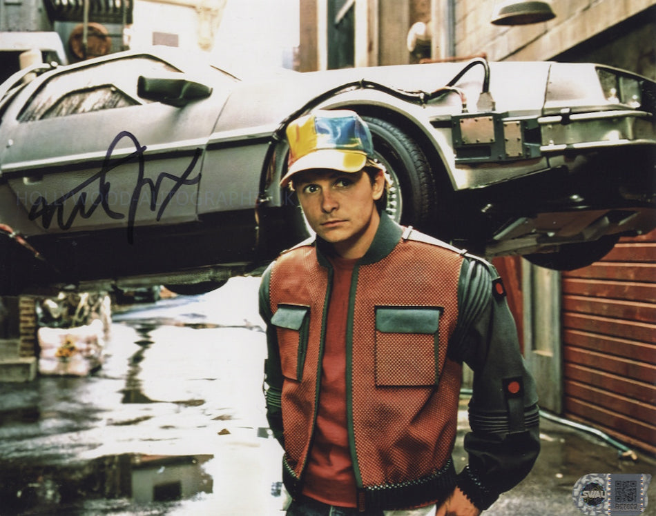 MICHAEL J. FOX -  Back To The Future - SWAU Certified