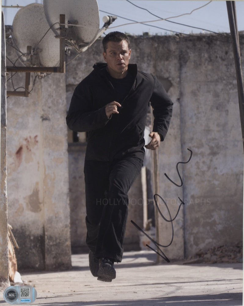 MATT DAMON - Jason Bourne - ACG Certified