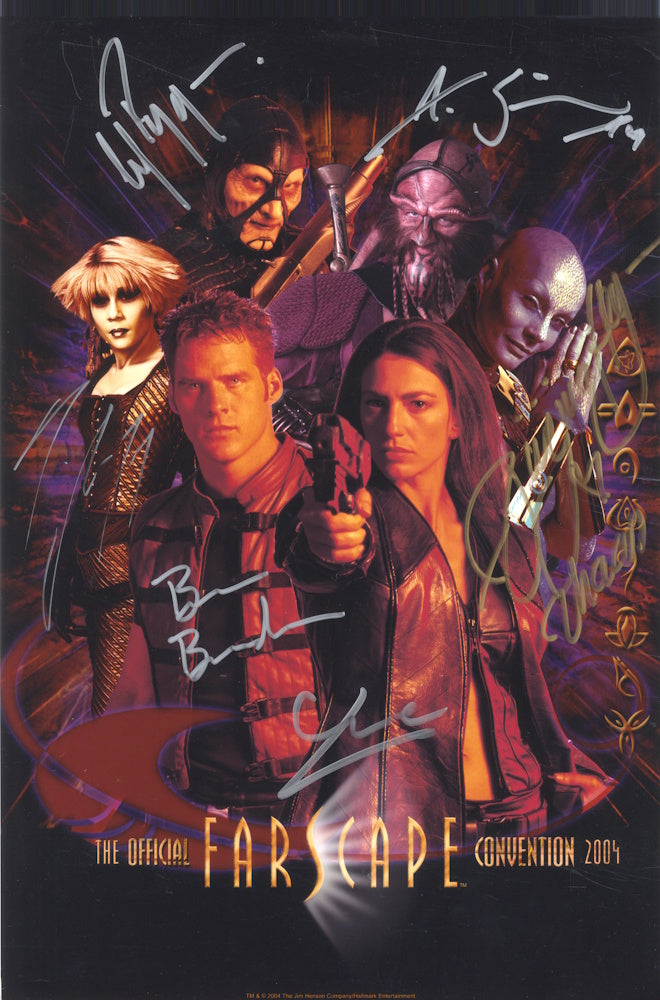 FARSCAPE Multi Signed 10"x15" Cast Photo