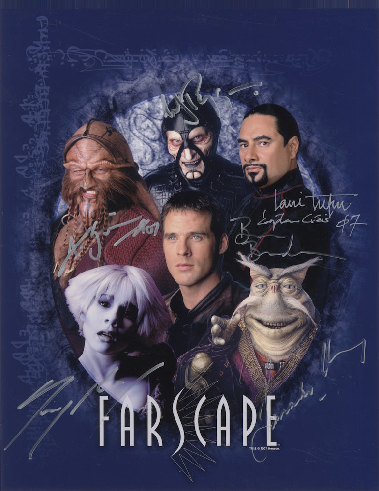 FARSCAPE Multi Signed 11"x14" Cast Photo