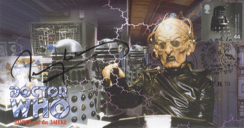 TERRY MOLLOY - Doctor Who Signed Cover