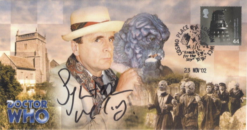 SYLVESTER McCOY - Doctor Who Signed Cover