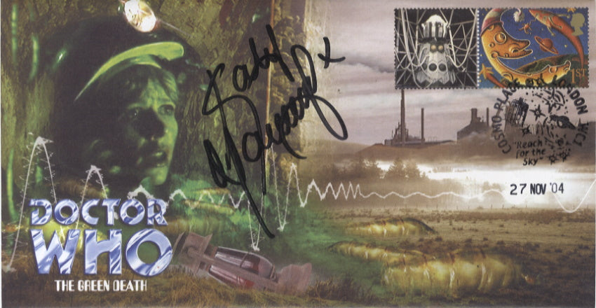 KATY MANNING - Doctor Who Signed Cover