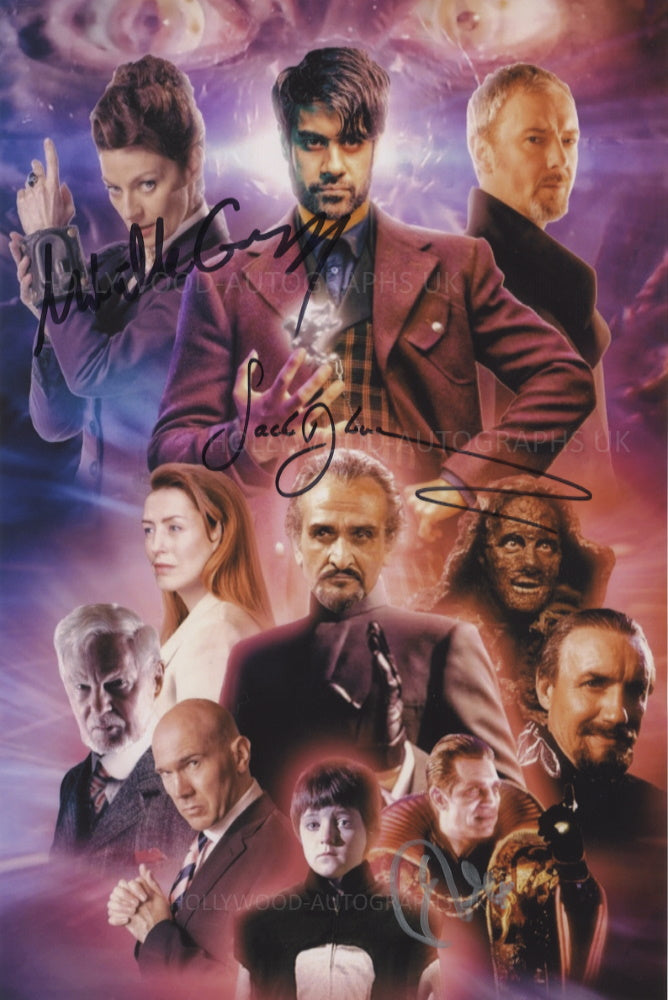 MICHELLE GOMEZ, SACHA DHAWAN and ERIC ROBERTS - Doctor Who 8"x 12"