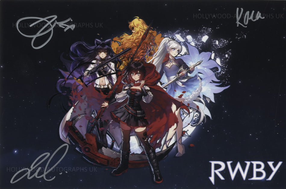 ARRYN ZECH, KARA EBERLE AND JESSICA NEGRI - RWBY -  8"x 12"