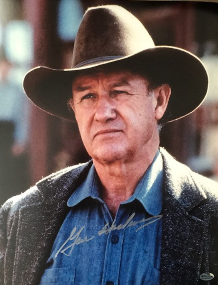GENE HACKMAN - Unforgiven -  11"x 14" Online Authentics