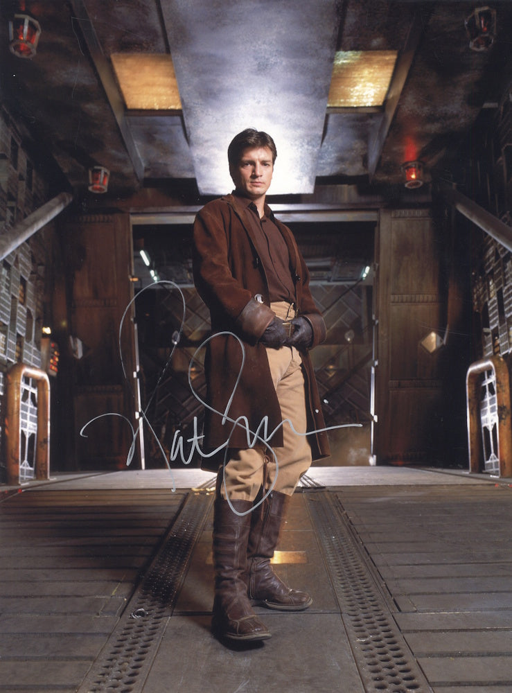 NATHAN FILLION - Firefly / Serenity 12"x16"