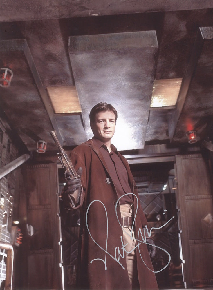 NATHAN FILLION - Firefly / Serenity 12"x16"