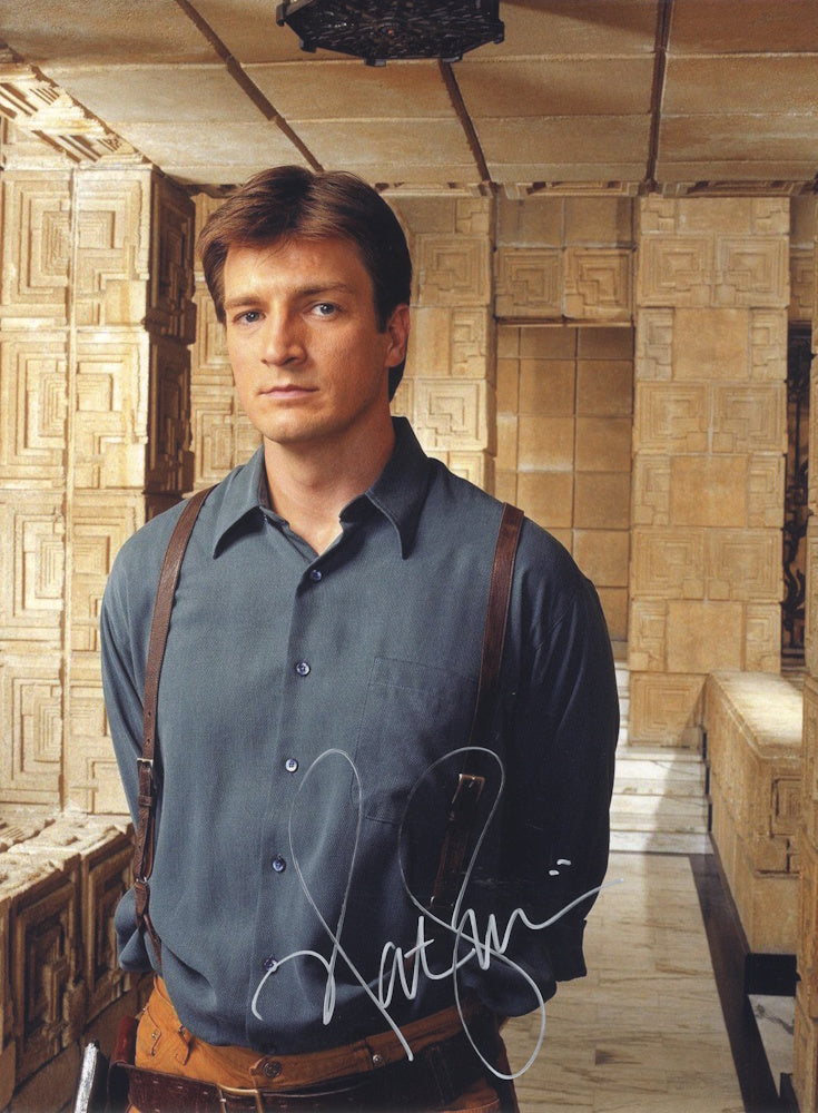 NATHAN FILLION - Firefly / Serenity 12"x16"