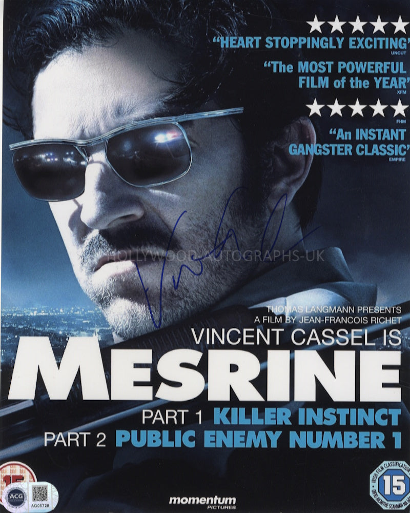 VINCENT CASSEL - Mesrine - ACG Certified