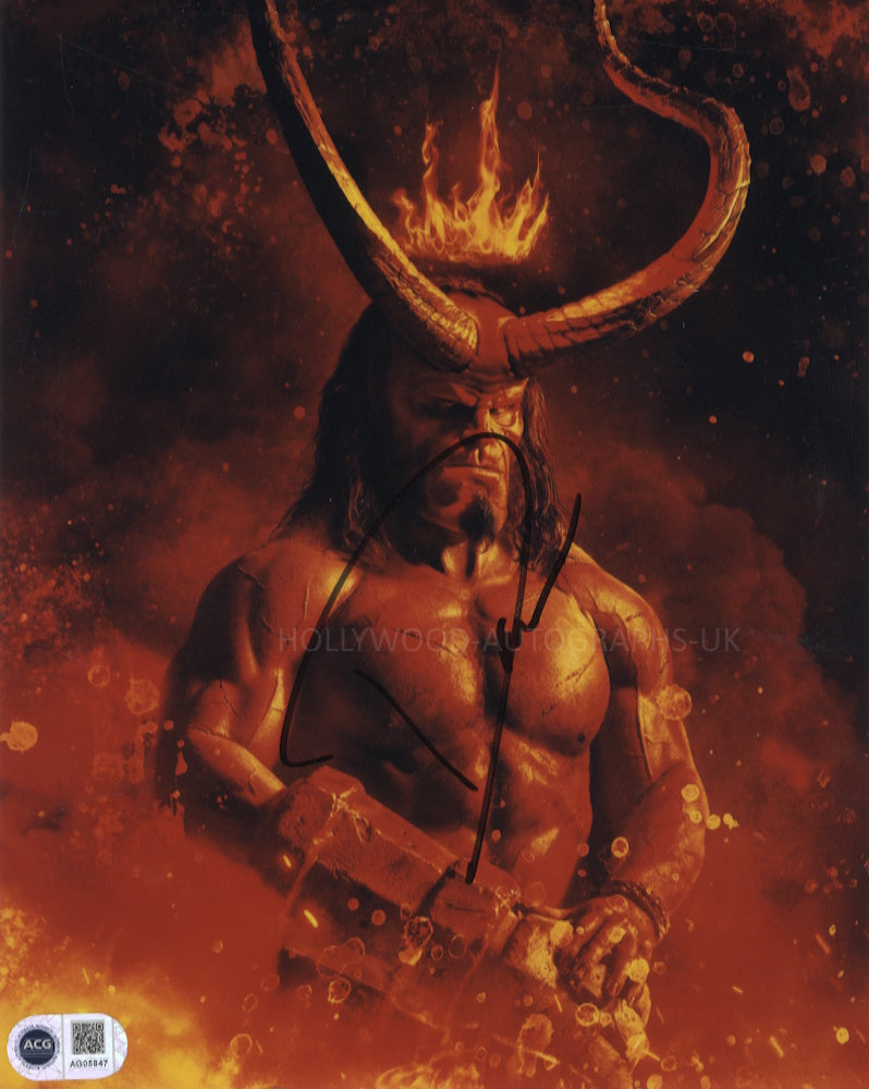 DAVID HARBOUR - Hellboy - ACG Certified