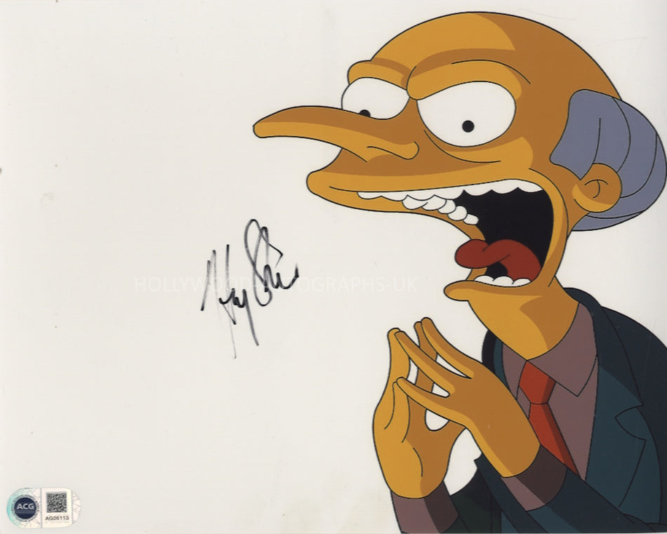 HARRY SHEARER - The Simpsons - ACG Certified