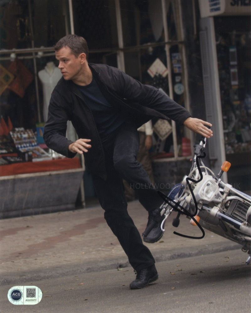 MATT DAMON - Jason Bourne - ACG Certified