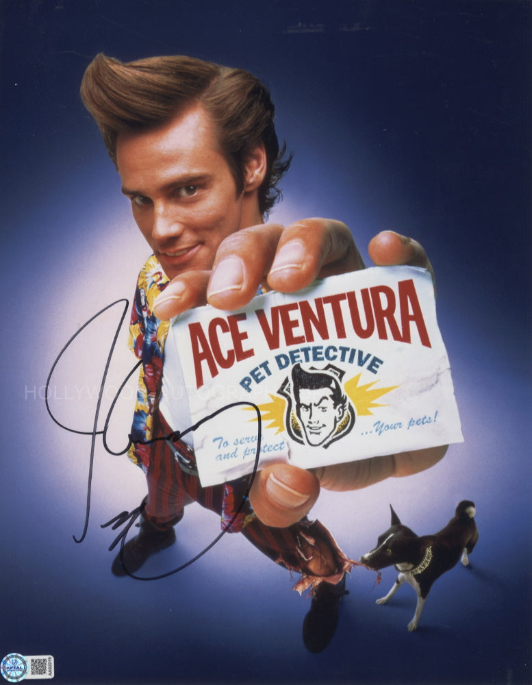JIM CARREY - Ace Ventura - 11"x 14"- ACG Certified