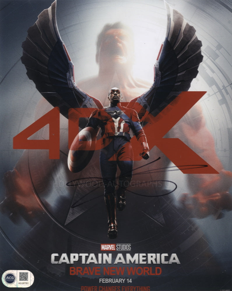 ANTHONY MACKIE - Captain America: Brave New World - ACG Certified