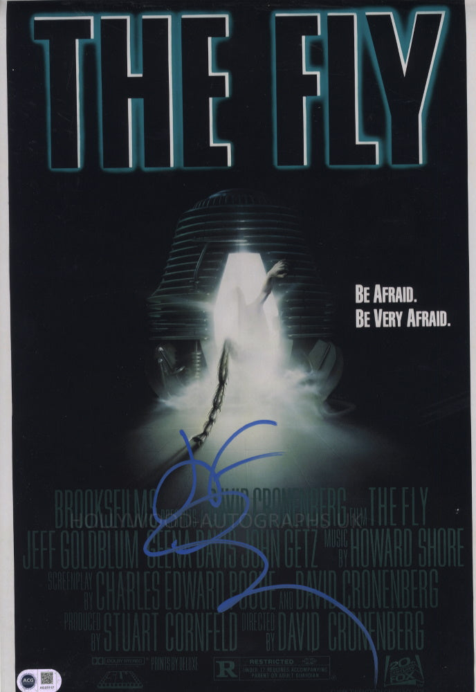 JEFF GOLDBLUM - The Fly 13"x19" - ACG Certified