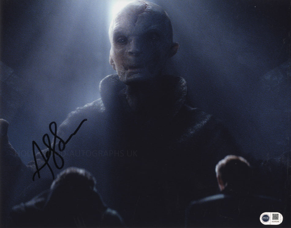 ANDY SERKIS - Star Wars 11"x14" - ACG Certified