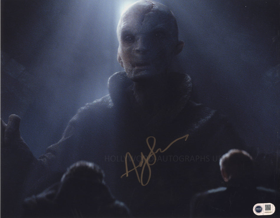 ANDY SERKIS - Star Wars 11"x14" - ACG Certified