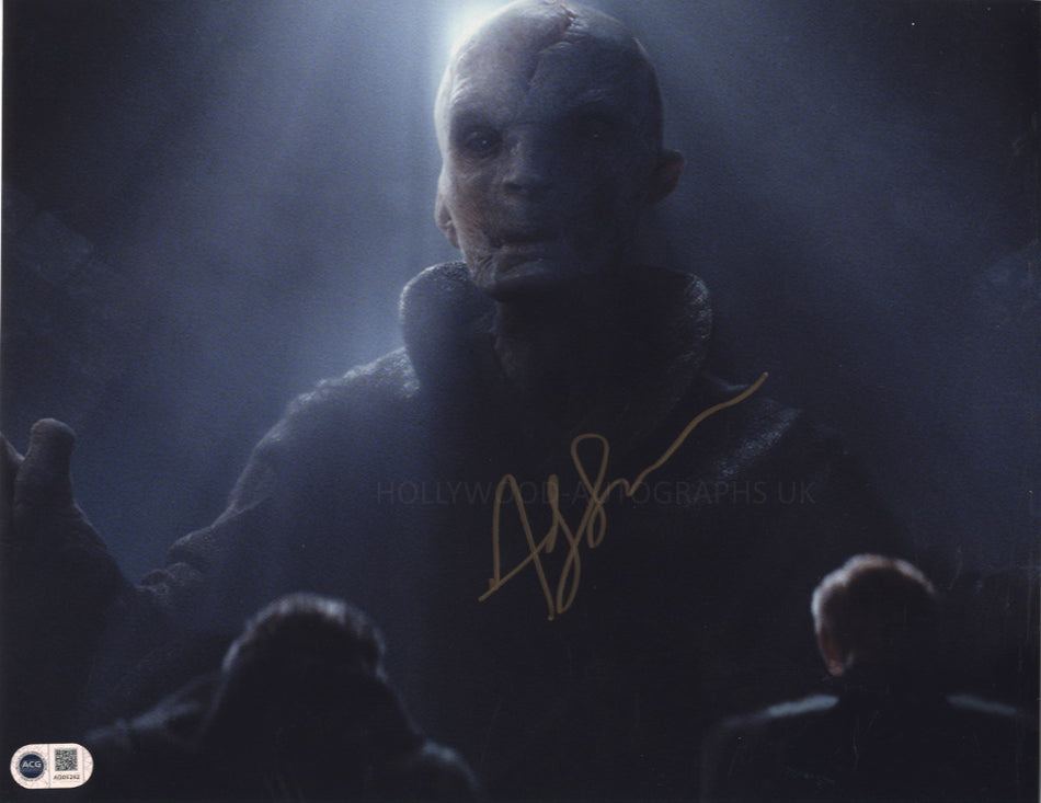 ANDY SERKIS - Star Wars 11"x14" - ACG Certified