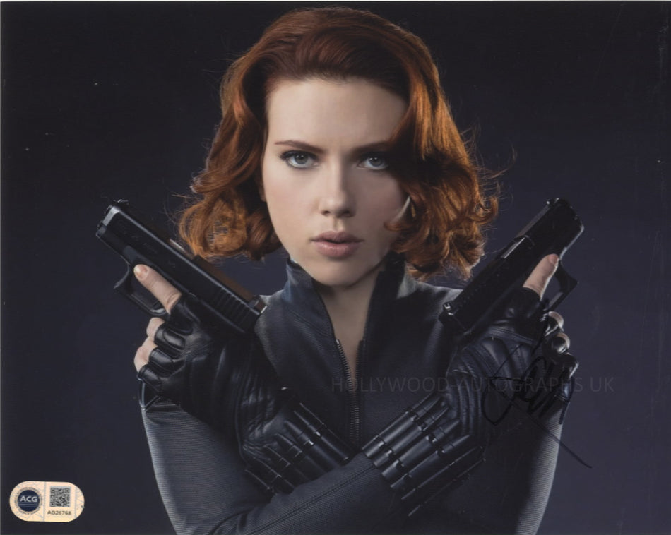 SCARLETT JOHANSSON - The Avengers - ACG Certified