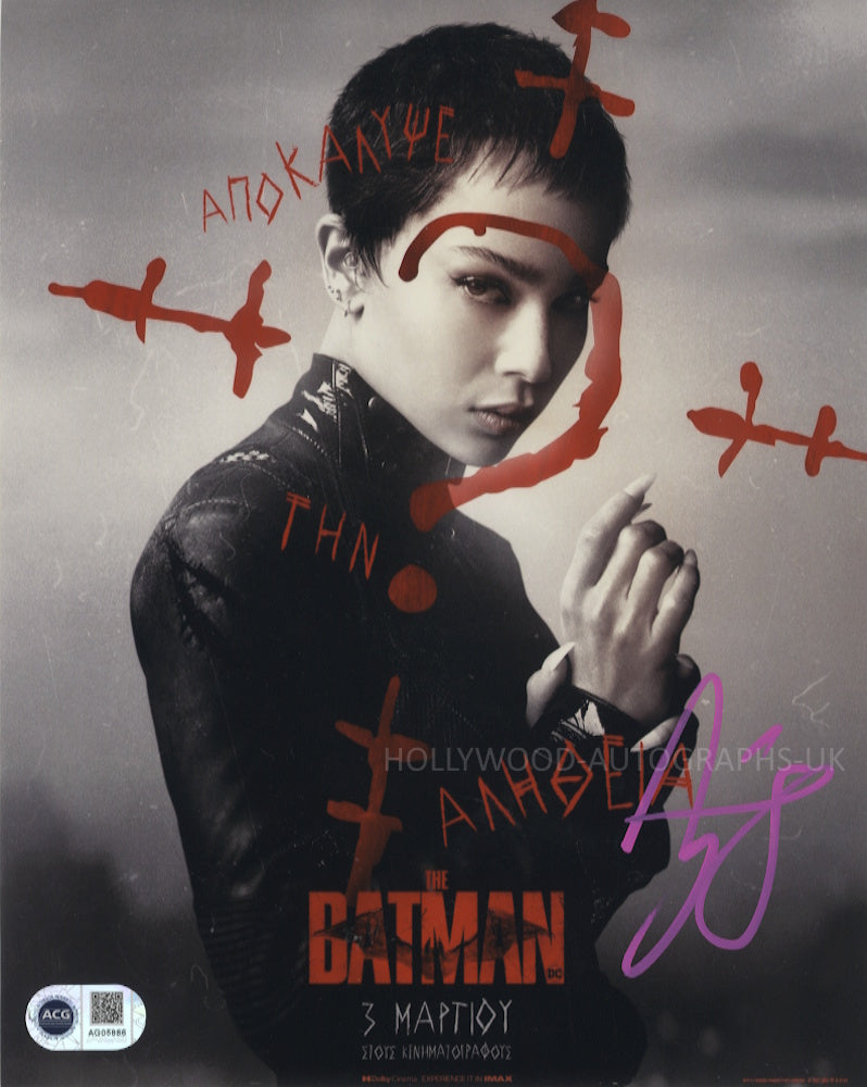 ZOE KRAVITZ - The Batman - ACG Certified