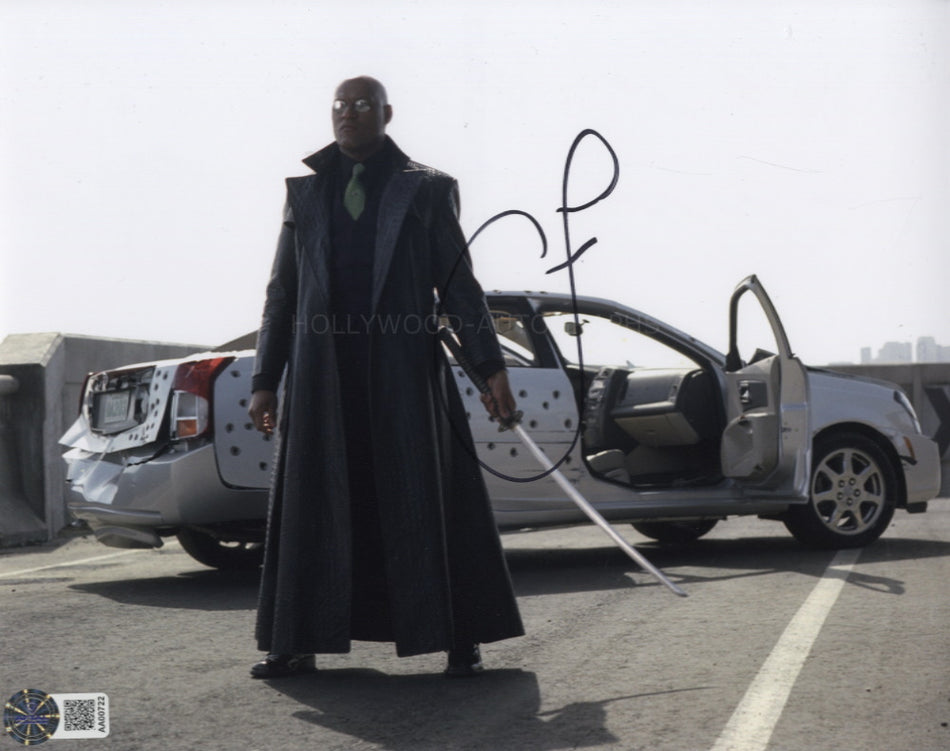 LAURENCE FISHBURNE - The Matrix - ACG Certified