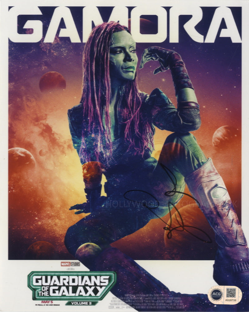 ZOE SALDANA - Guardians Of The Galaxy - ACG Certified