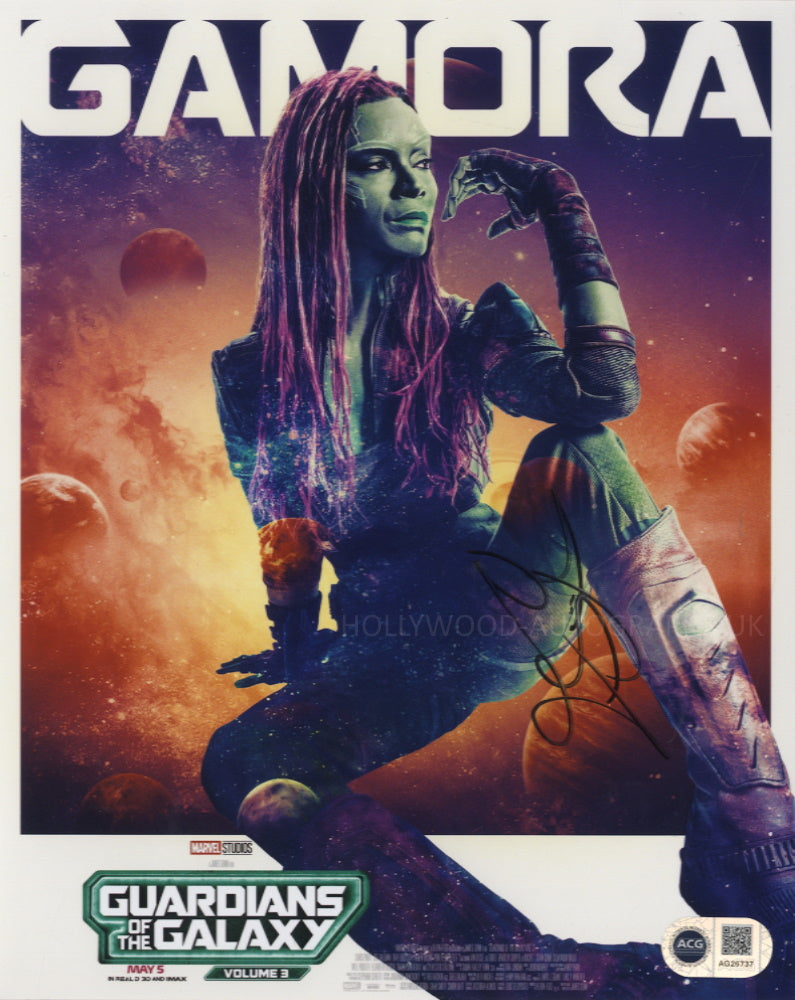 ZOE SALDANA - Guardians Of The Galaxy - ACG Certified