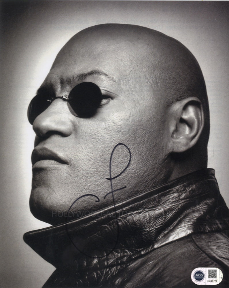 LAURENCE FISHBURNE - The Matrix - ACG Certified