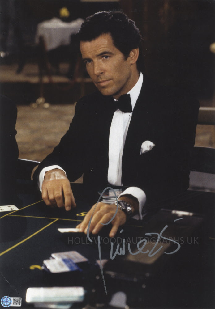 PIERCE BROSNAN - James Bond - 11.5"x 16.5" - ACG Certified
