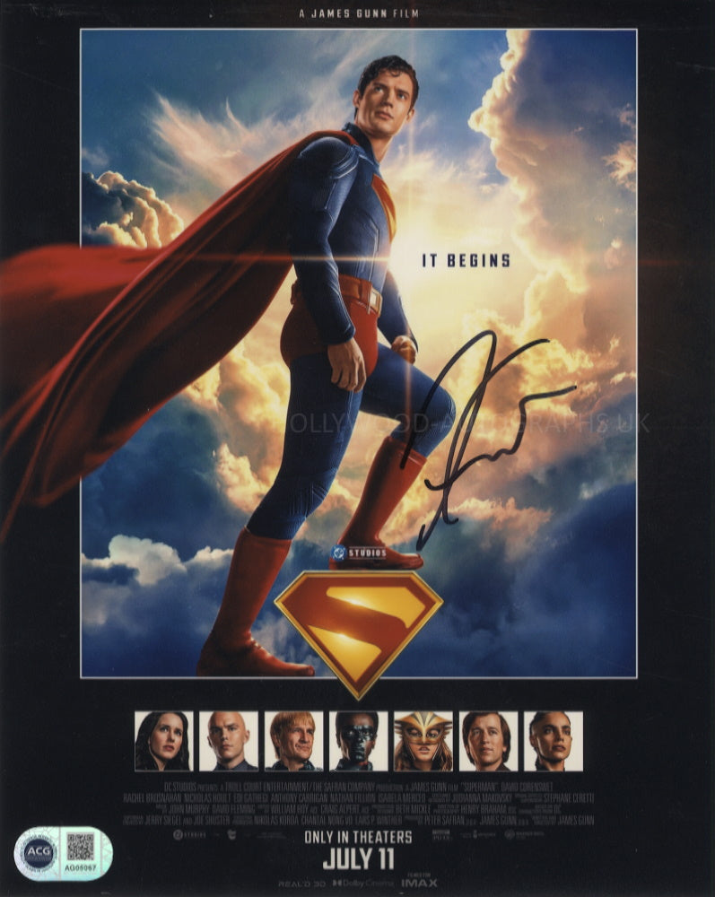 DAVID CORENSWET - Superman (2025) - ACG Certified