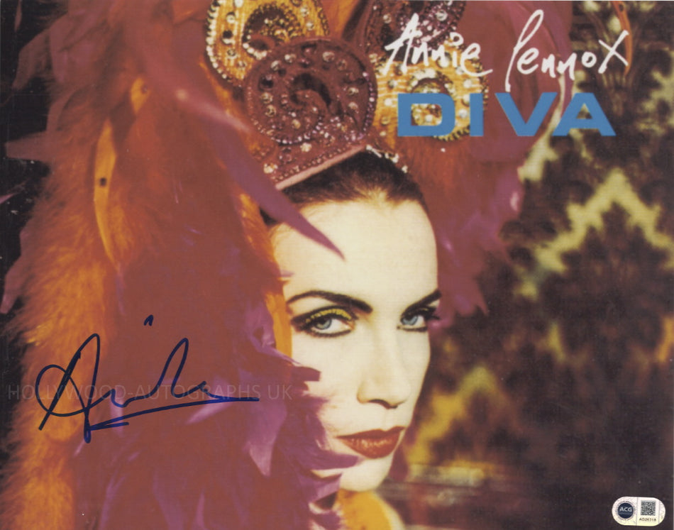 ANNIE LENNOX - Eurythmics 11"x14" - ACG Certified