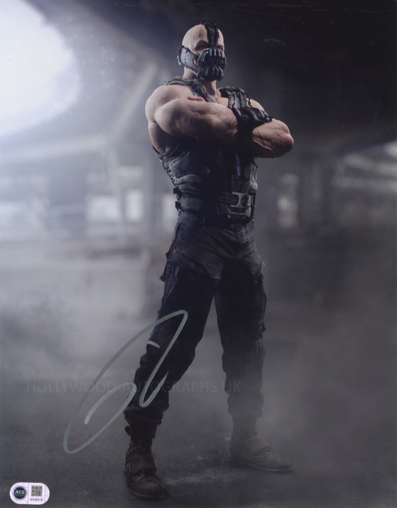 TOM HARDY - Batman: The Dark Knight Rises - 11"x 14" - ACG Certified