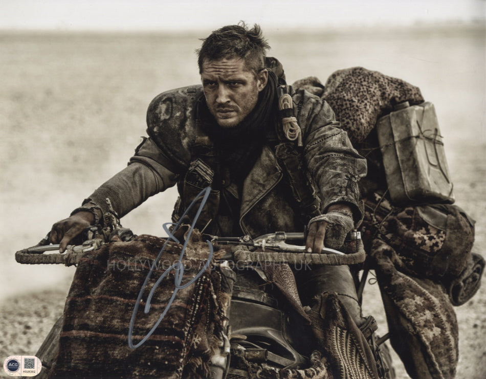 TOM HARDY - Mad Max: Fury Road - 11"x 14" - ACG Certified