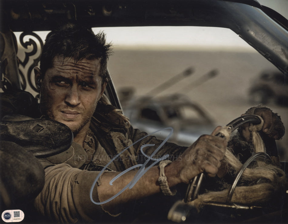 TOM HARDY - Mad Max: Fury Road - 11"x 14" - ACG Certified