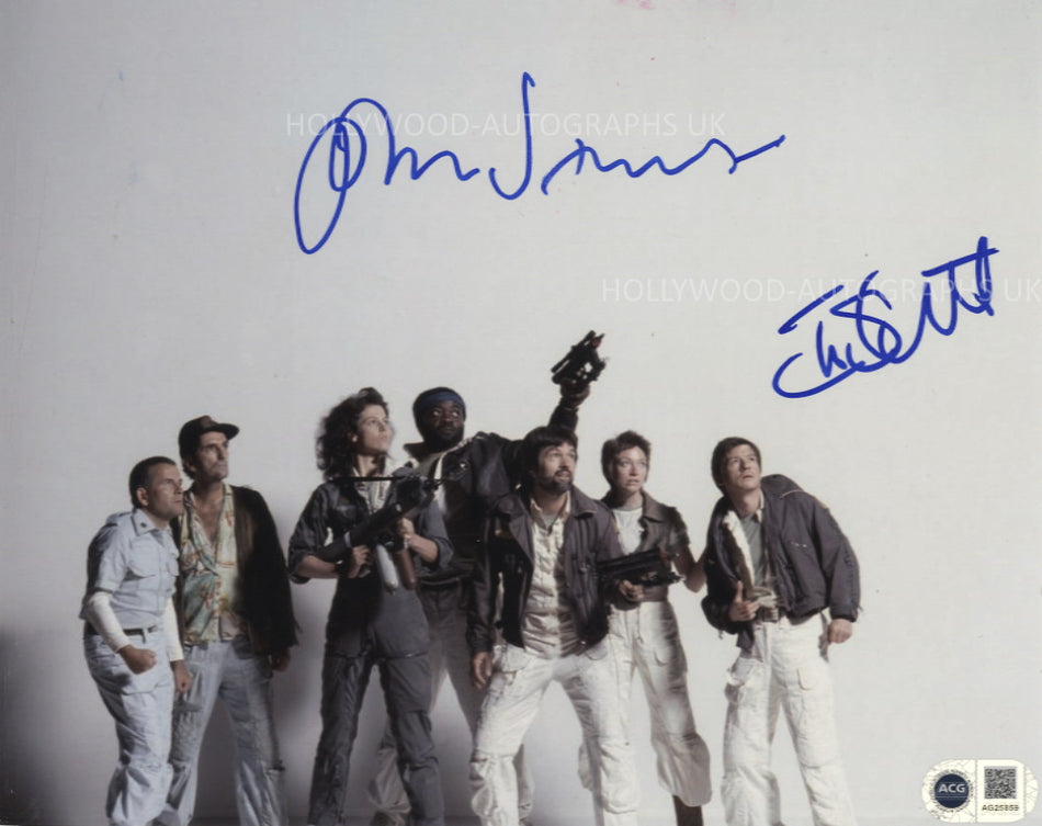 JOHN HURT and TOM SKERRITT - Alien - ACG Certified