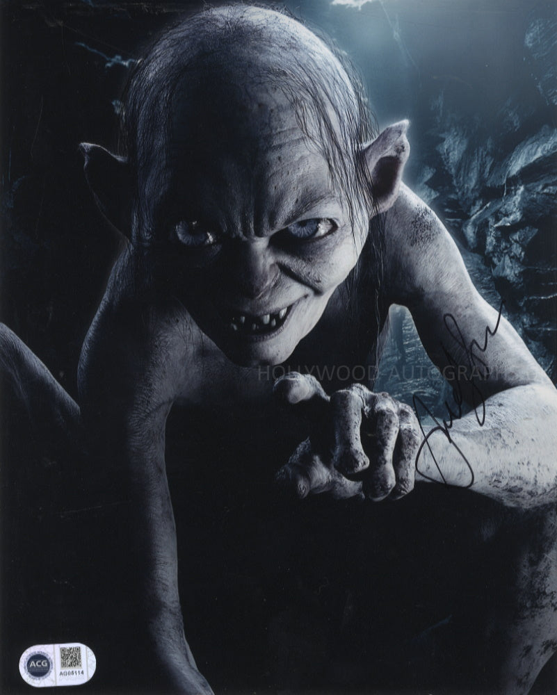 ANDY SERKIS - The Lord Of The Rings - ACG Certified