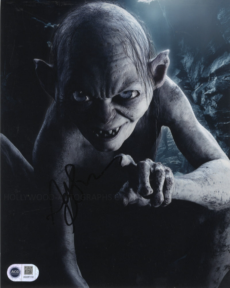 ANDY SERKIS - The Lord Of The Rings - ACG Certified