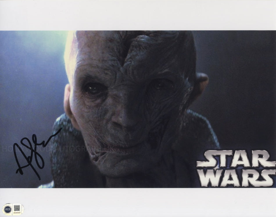ANDY SERKIS - Star Wars 11"x14" - ACG Certified