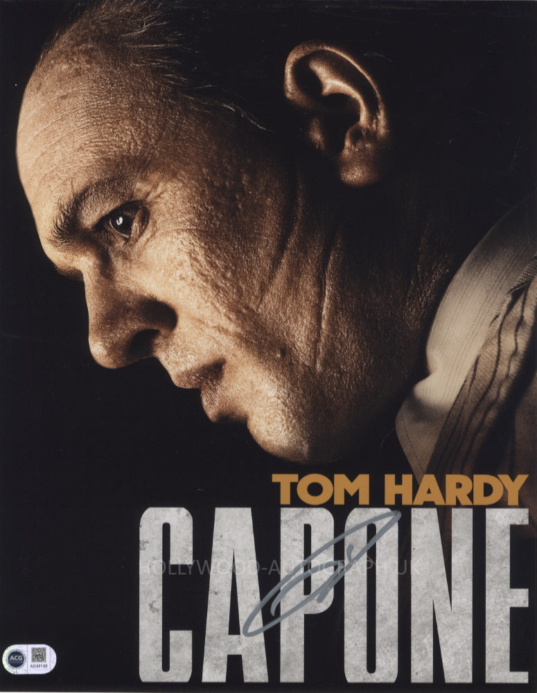 TOM HARDY - Capone 11"x14" - ACG Certified