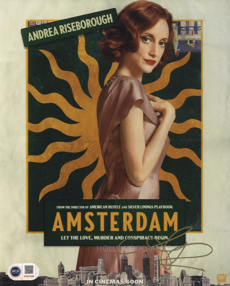 ANDREA RISEBOROUGH - Amsterdam - ACG Certified