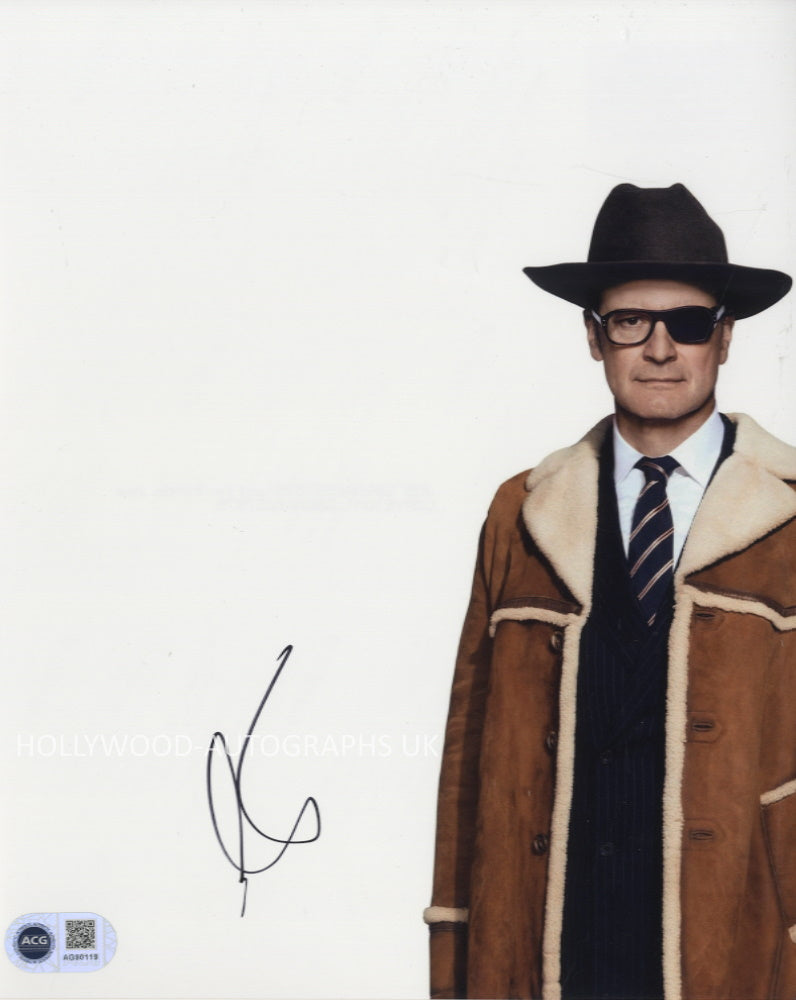 COLIN FIRTH - Kingsman - ACG Certified