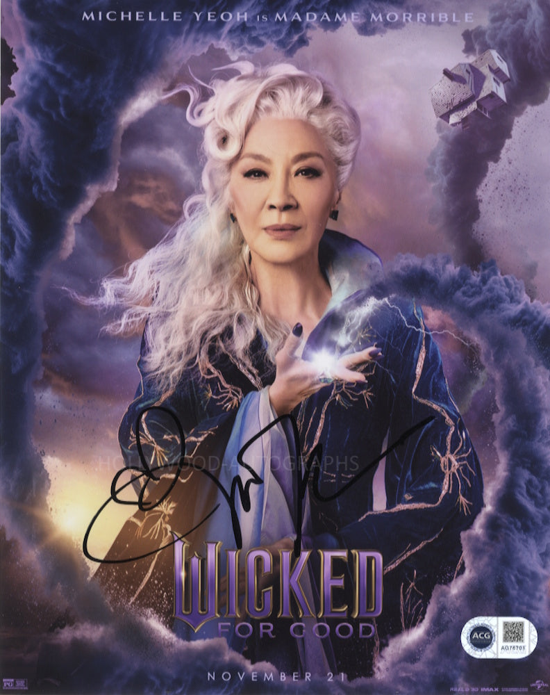 MICHELLE YEOH - Wicked For Good - ACG Certified