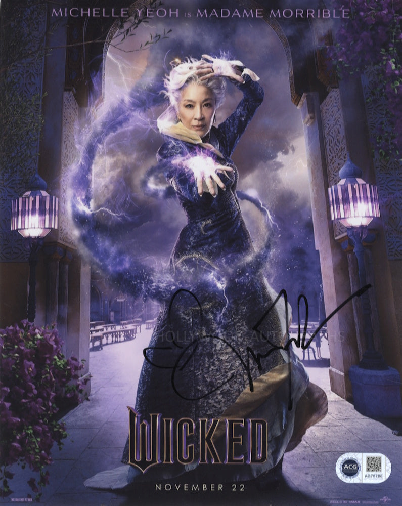 MICHELLE YEOH - Wicked For Good - ACG Certified